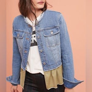 Pilcro and the Letterpress Size Large Denim Jacket